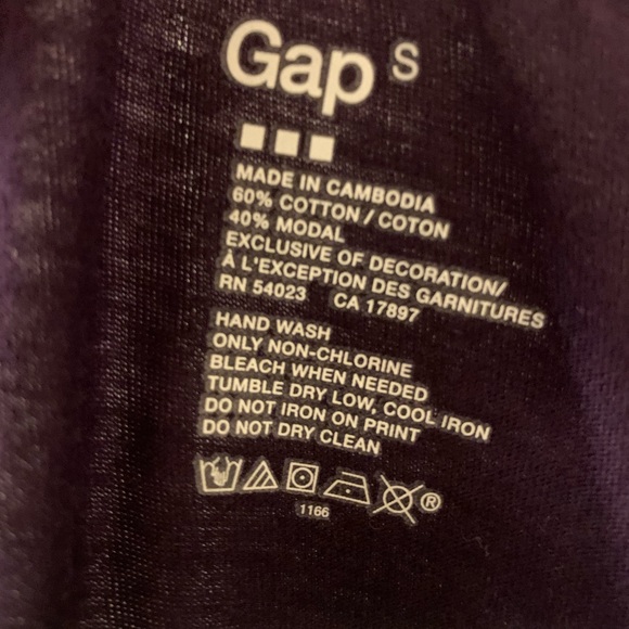 Gap Plum Sleeveless Ruffle Top - Picture 3 of 3